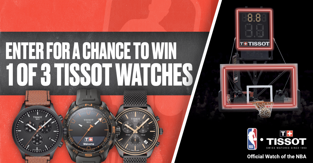 Tissot nba clearance watch raptors